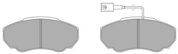 <strong>Гальмівні колодки FREMAX FBP-1293 (фото 1)</strong>