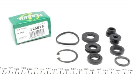 Ремкомпл. головного торм. циліндра 25.4mm Ducato/Boxer/Jumper 1.8t (-ABS) 94> для Citroen, Peugeot, Fiat FRENKIT 125018 фото товару