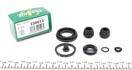 Ремкомплект гальмівного супорта HONDA Jazz 08-15, Jazz 14-20, Civic 95-01, Fit 07-14, Jazz 01-08 для FRENKIT 230013 фото товару