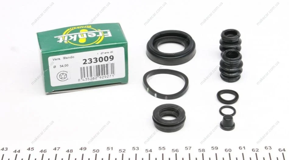 <strong>Ремкомплект гальмівного супорта HYUNDAI i-10 PA 07-13 FRENKIT 233009 (фото 1)</strong>