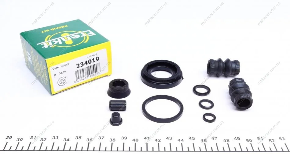 <strong>Ремкомплект супорту заднього Opel Astra (G / H) / Zafira A (d = 34mm) (Lucas) Frenkit FRENKIT 234019 (фото 1)</strong>