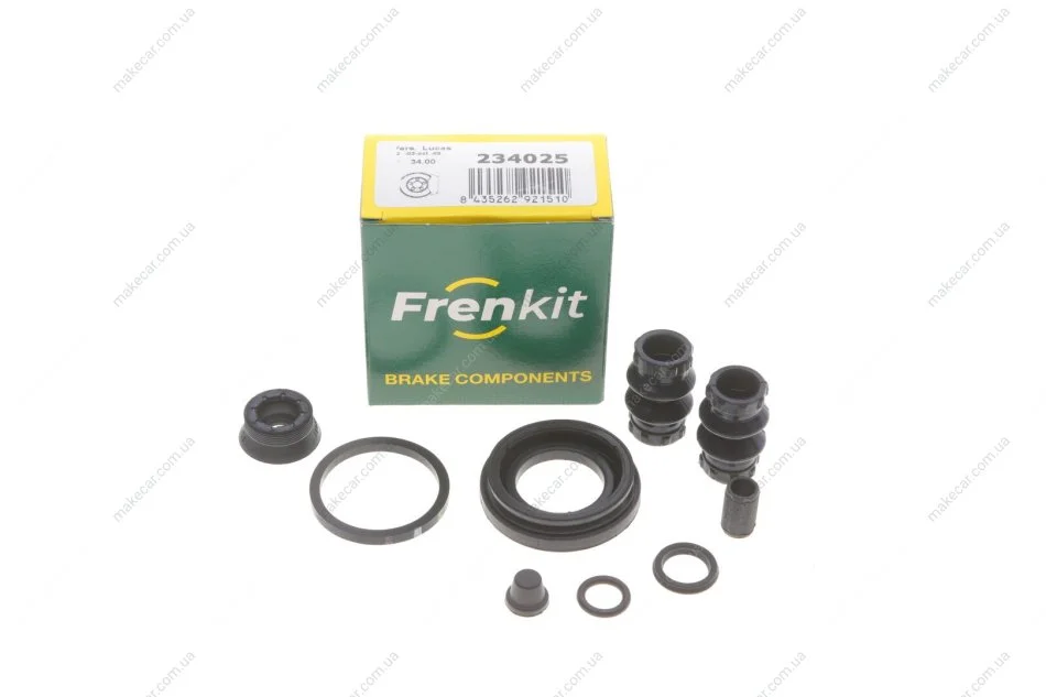 <strong>Ремкомплект суппорта заднего Renault Fluence/Megane/Scenic (d=34mm)(Lucas/TRW) FRENKIT 234025 (фото 1)</strong>