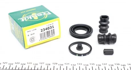 Ремкомплект гальмівного супорта TOYOTA Corolla 02-07 для KIA, Hyundai, Toyota FRENKIT 234031 фото товару