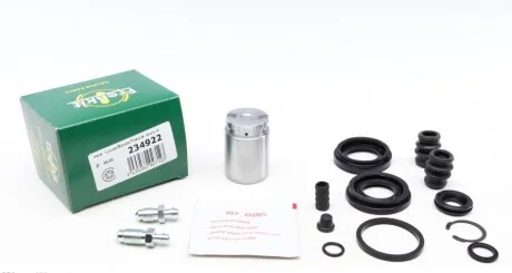 Ремкомплект супорту заднього Hyundai Elantra/Kia Cerato 95- (d=34mm)(+поршень) Frenkit для Nissan, Hyundai, Mazda, KIA, Suzuki FRENKIT 234922 фото товару