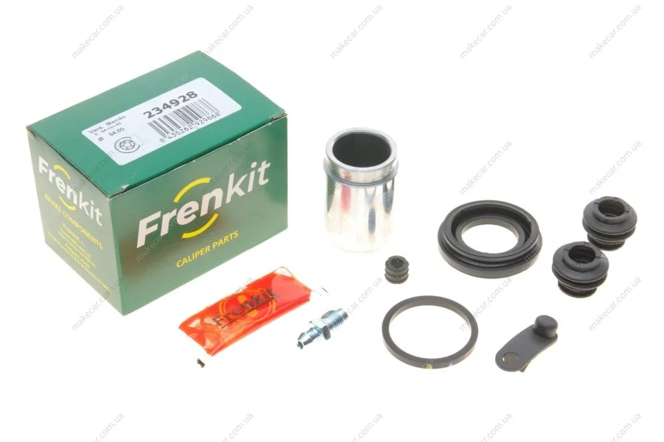 <strong>Ремкомплект супорту заднього Hyundai i30/Kia Sportage/Ceed (d=34mm)(Mando/TRW)(+поршень) Frenkit FRENKIT 234928 (фото 1)</strong>