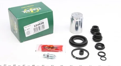 Ремкомплект супорта з поршнем супорта для KIA, Hyundai FRENKIT 234938 фото товару