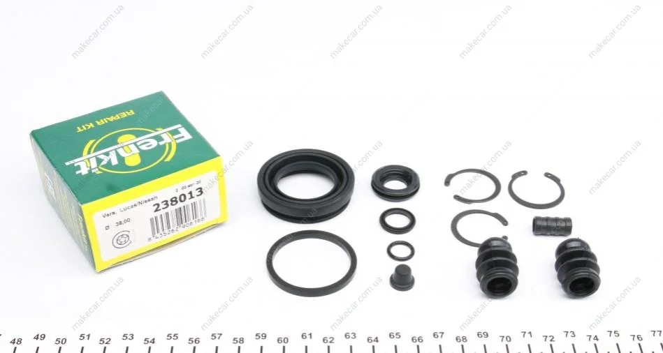 <strong>Ремкомплект супорту заднього Nissan Maxima (A33)/Primera (P10) (d=38mm)(Lucas/Niss/Tokico) Frenkit FRENKIT 238013 (фото 1)</strong>