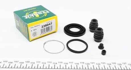 Ремкомплект гальмівного супорта SUBARU Impreza 00-07, Legacy 03-09, Outback 03-09, Forester 02-08, Forester 97-02, Legacy 99-03, Outback 99-03 для Subaru, Land Rover FRENKIT 238047 фото товару