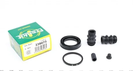 Ремкомплект супорту заднього Honda CR-V III/IV 06- (d=38mm) (Bosch) Frenkit для Honda FRENKIT 238073 фото товару