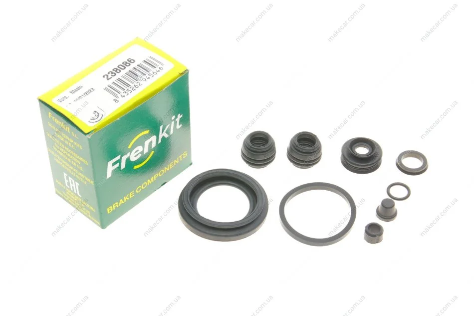 <strong>Ремкомплект гальмівного супорта HONDA Accord CU/CW 08-15, Accord CP/CS USA 07-13, Accord CR/CT 12-; ACURA TSX 09-14 FRENKIT 238086 (фото 1)</strong>