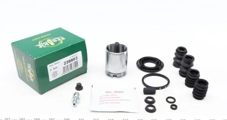 Ремкомплект супорта з поршнем та механізмом для Fiat, Volkswagen, Ford, Jaguar, Peugeot FRENKIT 238802 фото товару