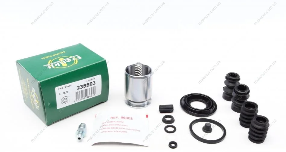 <strong>Ремкомпл. супорта зад. (R) Caddy III/Golf VI/MondeoIII/C4 (d=38mm) (+поршень з механізмом) FRENKIT 238803 (фото 1)</strong>
