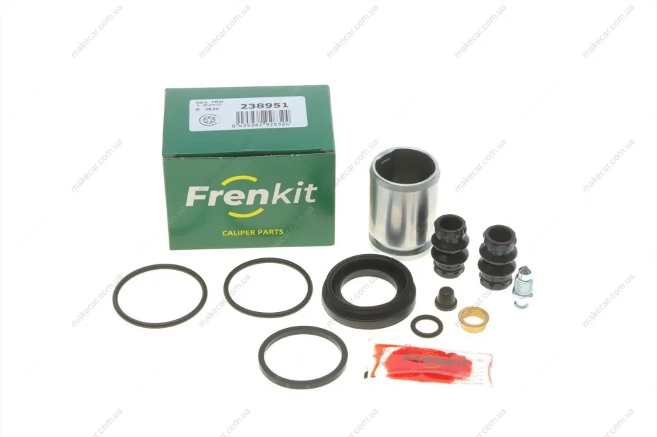 <strong>Ремкомплект супорту заднього VW Passat / Renault Grand Scenic III (d = 38mm) (Lucas / TRW) (електроручник) (+поршень) Frenkit FRENKIT 238951 (фото 1)</strong>
