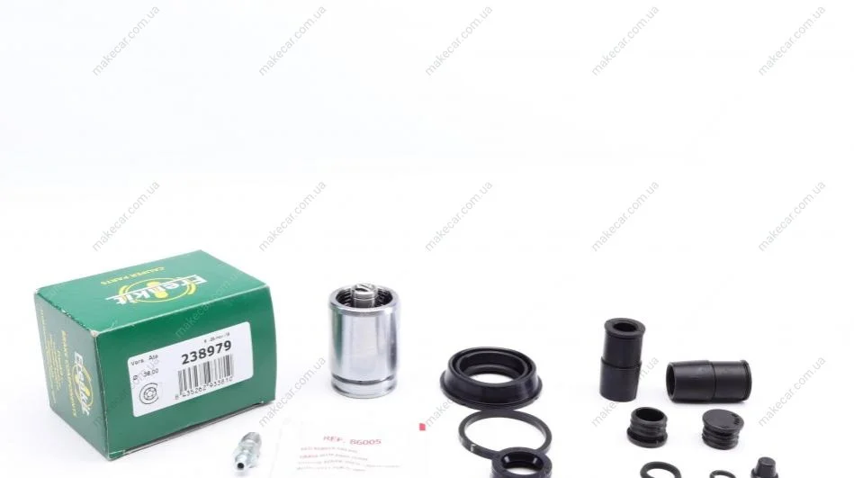<strong>Ремкомпл. супорта зад. Laguna/Megane/Focus/Astra (d=38mm) (+поршень з механізмом) FRENKIT 238979 (фото 1)</strong>