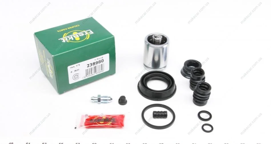 <strong>Ремкомпл. суппорта зад. Chevrolet Cruze/Zafira 09- (d=38mm) (+поршень с механизмом) FRENKIT 238980 (фото 1)</strong>