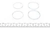 <strong>Ремкомплект гальмівного супорта MERCEDES-BENZ E-Class W124 84-95 FRENKIT 240013 (фото 3)</strong>