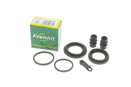 Ремкомплект гальмівного супорта RENAULT Trafic 00-14, Espace 97-02; FIAT Ulysse 02-10; PEUGEOT 807 02-14, 407 03-11, 607 99-10; NISSAN Primastar 02-14; CITROEN C5 08-19, C6 05-12, C8 02-14; OPEL Vivaro 01-14; LANCIA Phedra 02-10 для FRENKIT 240024 фото товару
