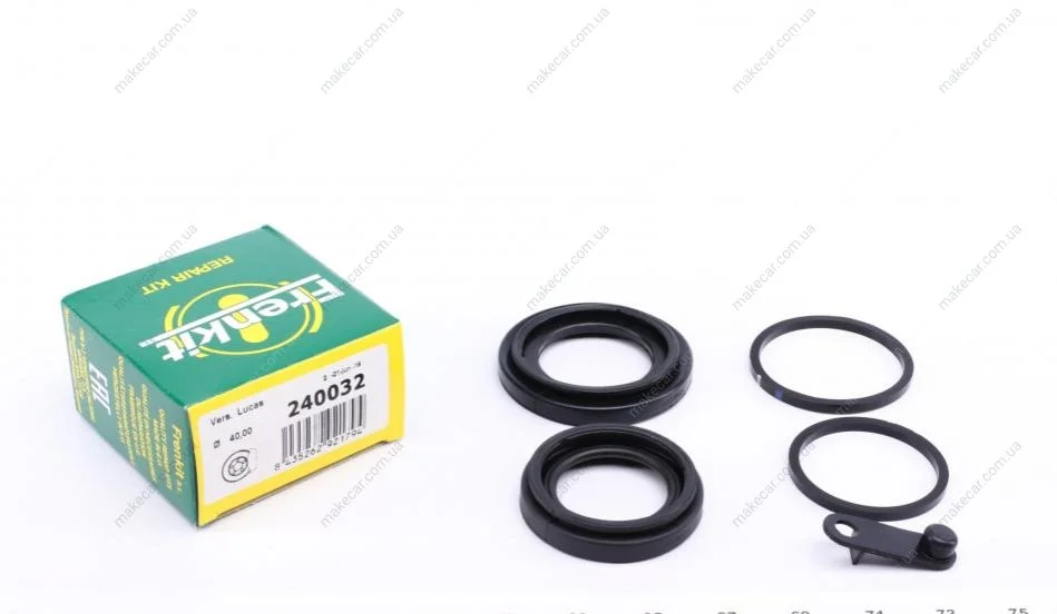 <strong>Ремкомплект гальмівного супорта AUDI 100 82-91, 80 78-95; RENAULT Trafic 00-14, Espace 97-02 FRENKIT 240032 (фото 1)</strong>