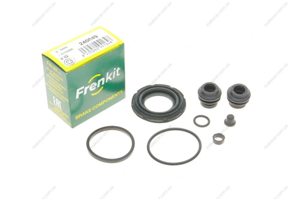 <strong>Ремкомплект гальмівного супорта TOYOTA Camry 17-; MITSUBISHI Outlander 12-15, Outlander 15-21, Eclipse Cross 17-; LEXUS UX 18-, ES 18-, NX 14-21 FRENKIT 240049 (фото 1)</strong>
