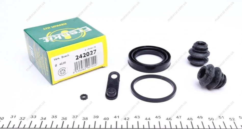 <strong>Ремкомплект гальмівного супорта SMART Fortwo 07-14, Fortwo 98-07, Roadster 03-06 FRENKIT 242027 (фото 1)</strong>