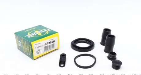 Ремкомплект супорту заднього BMW X5 (E53) / Land Rover Range Rover 00-12 (d = 42mm) (Ate)  Frenkit для FRENKIT 242029 фото товару