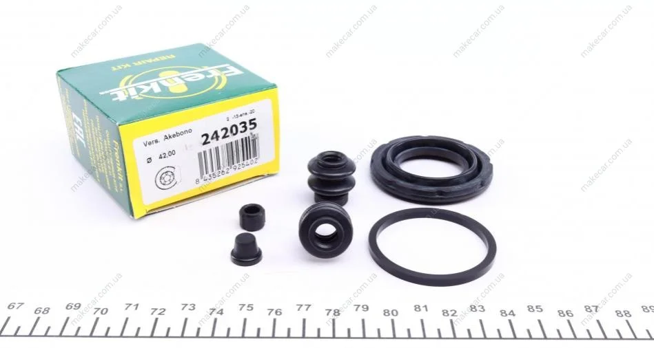 <strong>Ремкомплект супорту заднього Lexus RX 04-08 (d=42mm)(Akebono) Frenkit FRENKIT 242035 (фото 1)</strong>