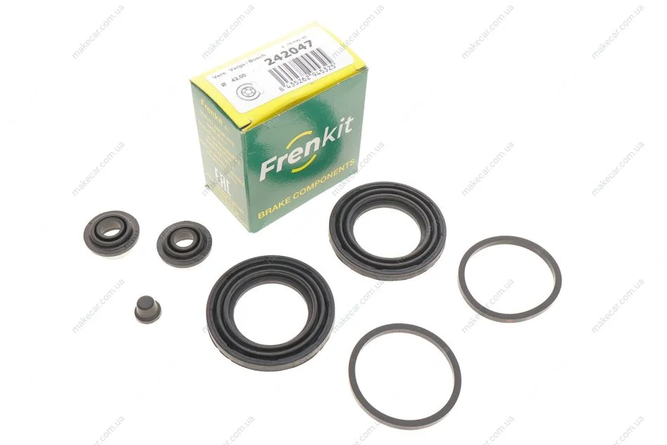 <strong>Ремкомплект гальмівного супорта FORD Ranger 11-22; CHRYSLER 300 LX 04-10, 300 LX 11-23; LANCIA Flavia 11-14, Thema 11-14 FRENKIT 242047 (фото 1)</strong>