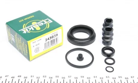 Ремкомплект супорта для Audi, Fiat, Volkswagen, Jaguar, Chrysler FRENKIT 243039 фото товару