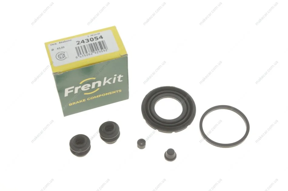 <strong>Ремкомплект супорту заднього Nissan Murano II/Pathfinder/Qashqai/Renault Koleos (d=43mm)(Akebono) Frenkit FRENKIT 243054 (фото 1)</strong>