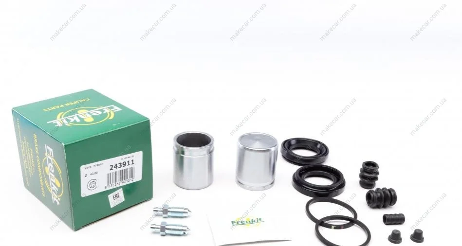 <strong>Ремкомпл. супорта перед L200/Maxima/Forester/Impreza/Legacy/Outback 97- (43mm) (з поршнем) FRENKIT 243911 (фото 1)</strong>