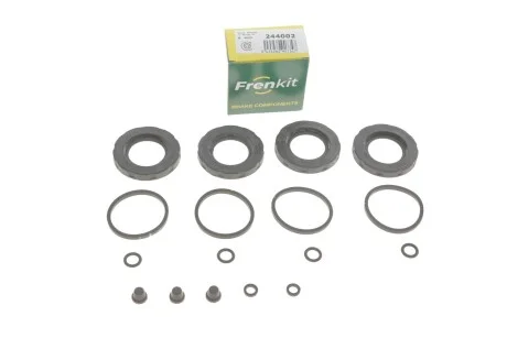 Ремкомплект гальмівного супорта MERCEDES-BENZ G-Class W463 90-18, T1 (601) 77-95 для Mercedes FRENKIT 244002 фото товару