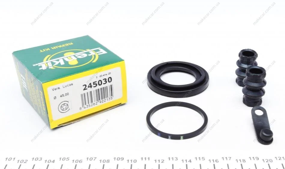 <strong>Ремкомплект гальмівного супорта LAND ROVER Range Rover 02-12, Rover Sport 05-13, Discovery III 04-09, Discovery IV 09-16 FRENKIT 245030 (фото 1)</strong>
