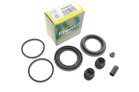 Ремкомплект гальмівного супорта RENAULT Koleos 08-16; NISSAN Qashqai 07-14, Murano Z51 08-16, Navara D40 05-15, Pathfinder R51 04-14, Murano Z50 02-08, NP300 08-14 для FRENKIT 245034 фото товару