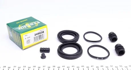 Ремкомплект гальмівного супорта NISSAN Qashqai 07-14, Murano Z51 08-16, Murano Z50 02-08, 370Z 08-20; INFINITI G 02-07, G 07-14, M 04-10 для Toyota, Infiniti FRENKIT 245038 фото товару