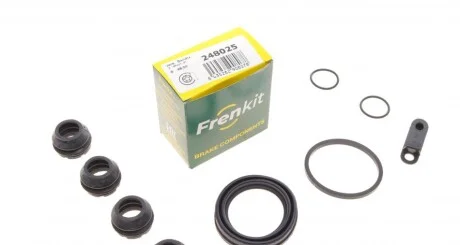 Ремкомплект гальмівного супорта PEUGEOT 306 93-02, 405 93-96, 106 91-03; CITROEN Saxo 96-04, ZX 92-98 для Peugeot, Renault, Jaguar, Citroen, Volkswagen FRENKIT 248025 фото товару
