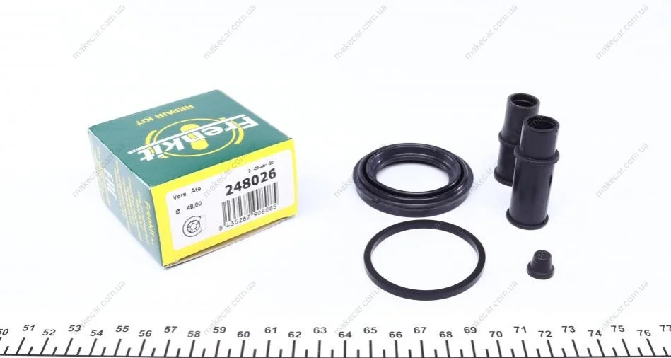 <strong>Ремкомплект гальмівного супорта VW Passat B3-B4 88-96, Passat B2 81-88, Golf III 91-98; SEAT Ibiza 93-02 FRENKIT 248026 (фото 1)</strong>