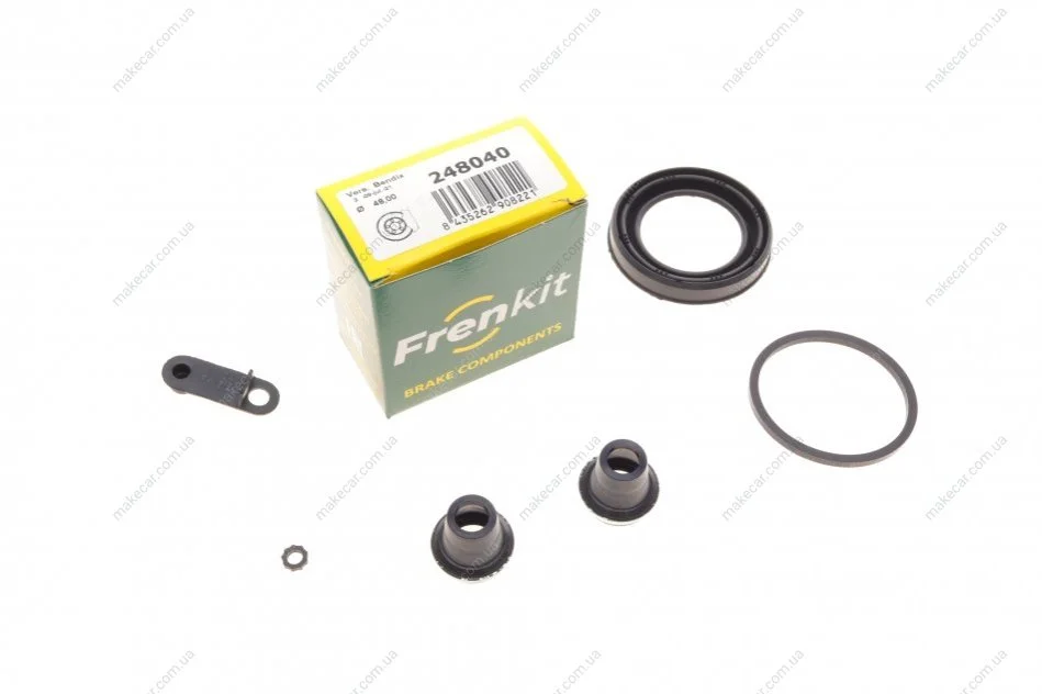 <strong>Ремкомплект гальмівного супорта FORD Ka 08-16; FIAT Punto 03-10, 500 07-20, Panda 03-12, Seicento 98-10; PEUGEOT 206 98-12, 306 93-02; CITROEN Xsara 00-06, Xsara 97-00 FRENKIT 248040 (фото 1)</strong>