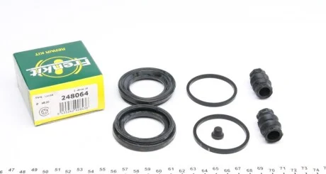 Ремкомплект гальмівного супорта LAND ROVER Range Rover 13-22, Range Rover 02-12, Rover Sport 05-13, Discovery III 04-09, Discovery IV 09-16, Range Rover 94-02, Discovery II 97-04 для Land Rover FRENKIT 248064 фото товару