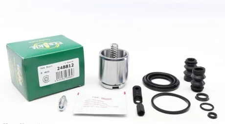 Ремкомпл. супорта зад. (R) Ford Transit 06- (d=48mm) (+поршень з механізмом) для Ford, Alpina, Volkswagen, Vauxhall FRENKIT 248812 фото товару