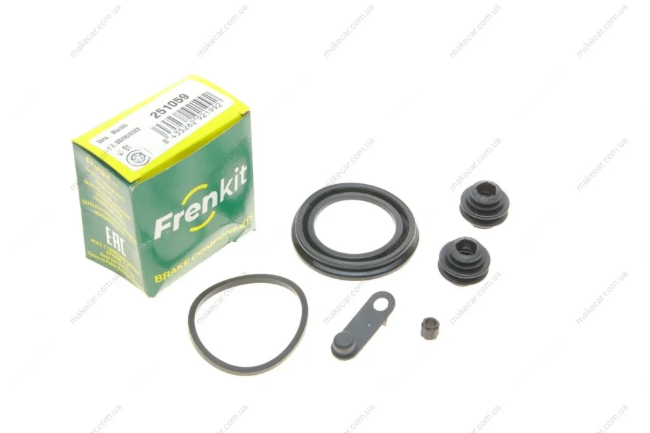 <strong>Ремкомплект гальмівного супорта HYUNDAI i-10 IA/BA 13-19, i-10 AC3 19- FRENKIT 251059 (фото 1)</strong>