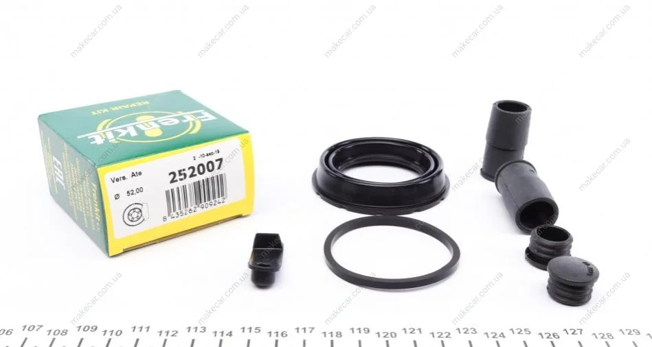 <strong>Ремкомплект гальмівного супорта OPEL Astra H 04-14, Astra G 98-05, Zafira A 99-05 FRENKIT 252007 (фото 1)</strong>