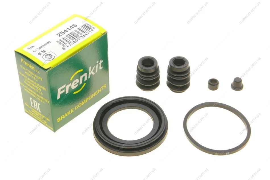 <strong>Ремкомплект гальмівного супорта HONDA Civic 4D 05-12, Civic 01-05, FR-V 04-09, Stream 01-06 FRENKIT 254145 (фото 1)</strong>