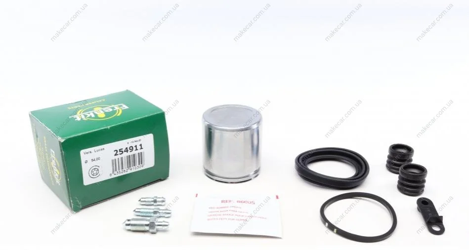 <strong>Ремкомплект супорту заднього Ford Focus/Mazda 3/Nissan Primera/Opel Vectra/Renault Laguna (d = 38mm)(Ate)(+поршень) Frenkit FRENKIT 254911 (фото 1)</strong>