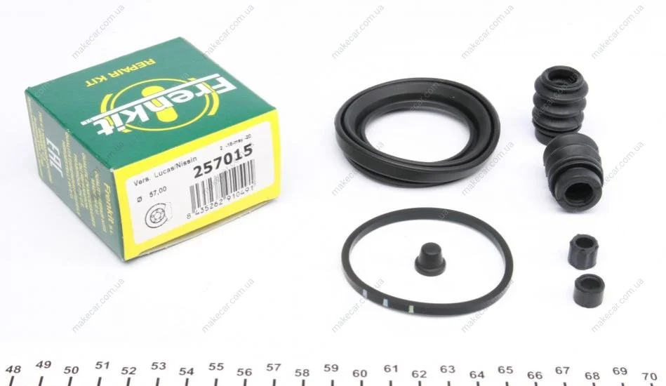 <strong>Ремкомплект гальмівного супорта переднього HONDA Civic 95-01, CR-V 95-01, FR-V 04-09, HR-V 98-06 FRENKIT 257015 (фото 1)</strong>