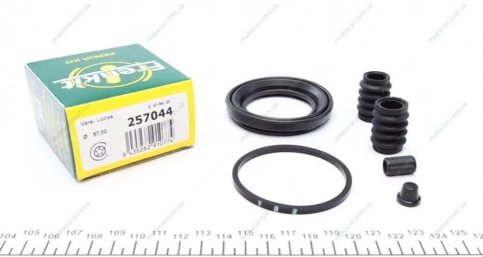 <strong>Ремкомплект гальмівного супорта переднього NISSAN Primera P12 02-08; LAND ROVER Freelander 96-06 FRENKIT 257044 (фото 1)</strong>