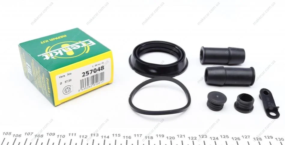<strong>Ремкомплект гальмівного супорта переднього VW T4 90-03, Sharan 95-10; FORD Galaxy 94-06; SEAT Alhambra 96-10 FRENKIT 257048 (фото 1)</strong>