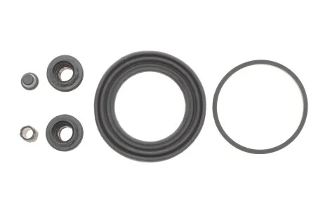 Ремкомплект гальмівного супорта VW Tiguan 16-; AUDI A3 12-22; SKODA Octavia A7 13-19; SEAT Leon 12-20; FIAT Sedici 06-14; KIA Venga YN 09-19; MERCEDES-BENZ B-Class W245 05-11; BMW 2 F46 14-; PEUGEOT 407 03-11; CITROEN C4 10-20; SUZUKI SX-4 06-14; MIN для FRENKIT 257083 фото товару