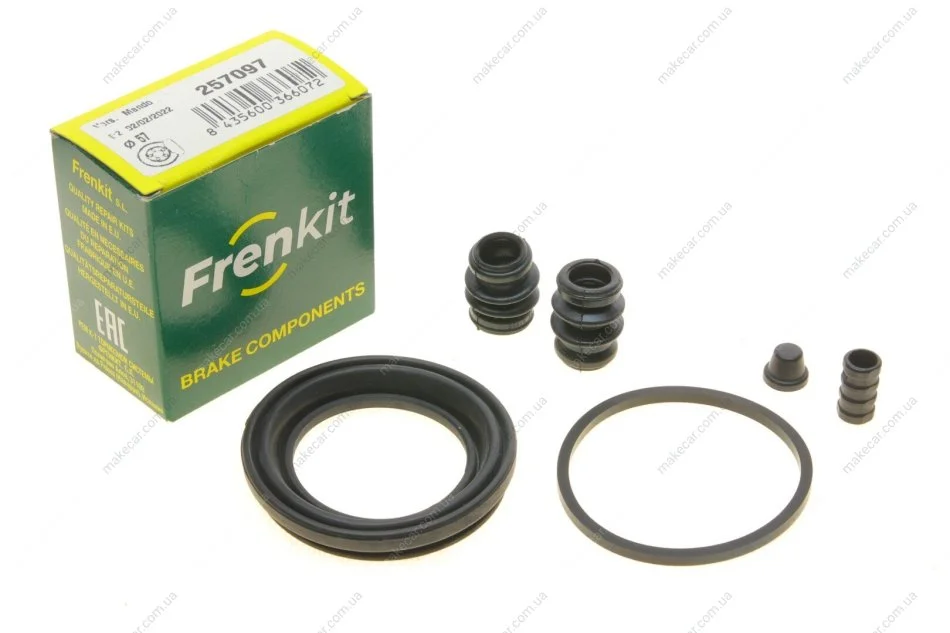 <strong>Ремкомплект гальмівного супорта HYUNDAI Coupe GK 02-09 FRENKIT 257097 (фото 1)</strong>