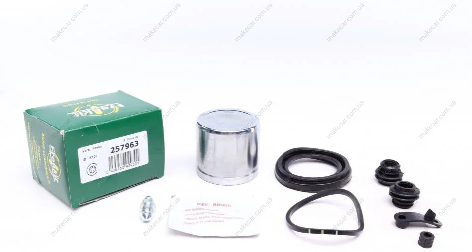 <strong>Ремкомплект суппорта переднего Hyundai Elantra/i30/Kia Ceed (d=57mm)(Kasco)(+поршень) FRENKIT 257963 (фото 1)</strong>