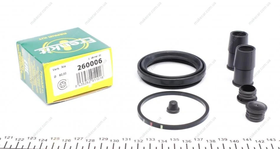 <strong>Ремкомплект гальмівного супорта переднього FORD Mondeo II 96-00 FRENKIT 260006 (фото 1)</strong>